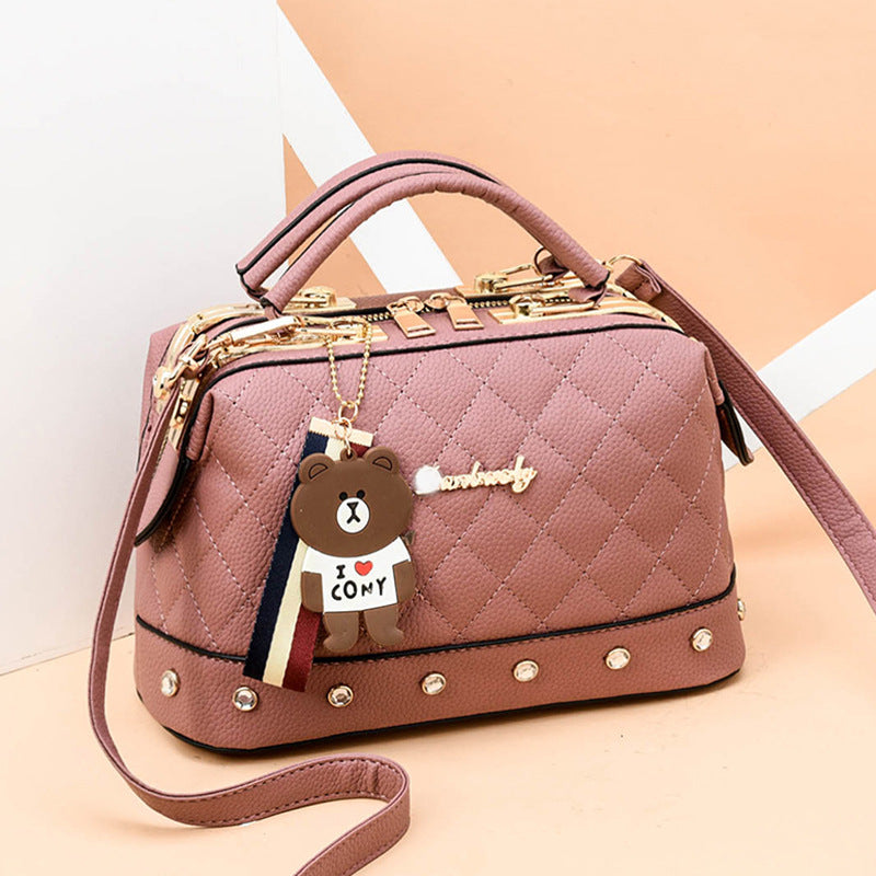 Women's Trendy Small Square Messenger Bag