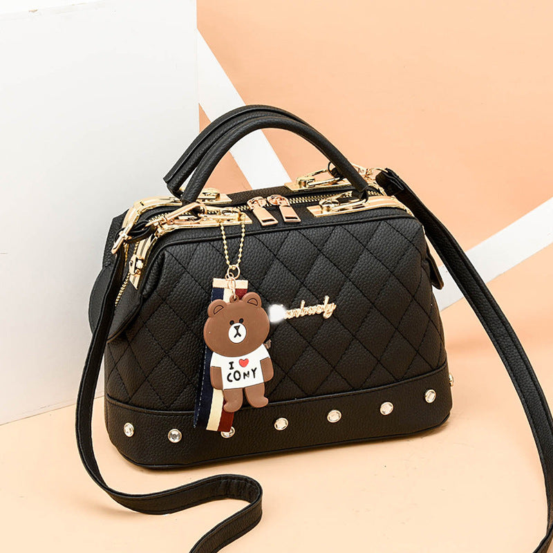 Women's Trendy Small Square Messenger Bag